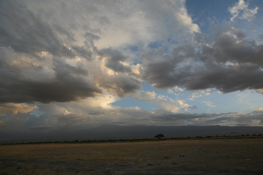 Národní park Amboseli - Amboseli National Park Kenya